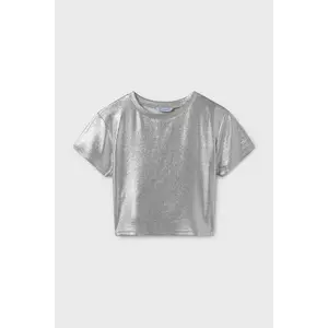 Mayoral tricou copii culoarea argintiu, 6027 imagine