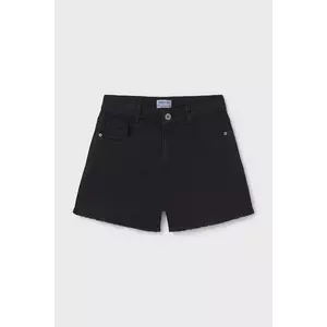 Mayoral pantaloni scurti copii culoarea negru, neted, 275 imagine