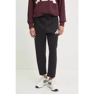 adidas pantaloni de trening Future Icons culoarea negru, neted, JD4910 imagine