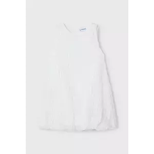 Mayoral rochie fete culoarea bej, mini, evazată, 3916 imagine