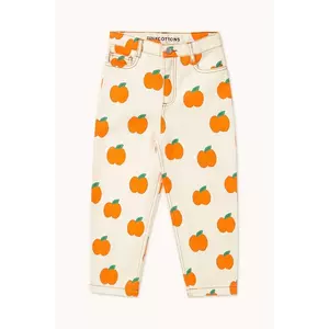 Tinycottons jeans copii APPLES STRAIGHT JEANS SS25-216 imagine