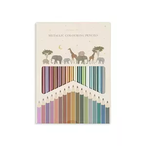 Konges Sløjd creioane METALLIC COLORING PENCILS KS102620 imagine