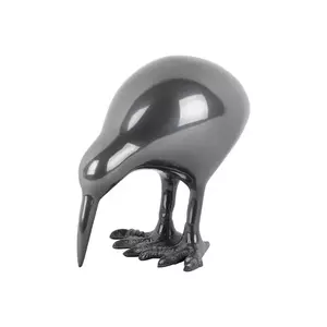 Present Time figurina decorativa Kiwi Bird culoarea gri imagine