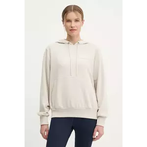 Columbia bluză trening Marble Canyon culoarea bej, cu glugă, neted, 2073661 imagine