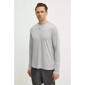 Reebok longsleeve barbati, culoarea gri, 100216546 imagine