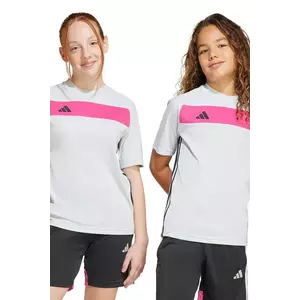 adidas tricou copii culoarea gri, modelator, JD0588 imagine