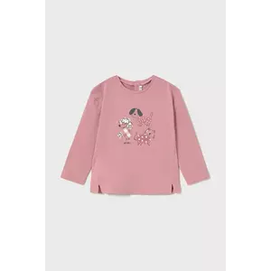 Mayoral longsleeve copii culoarea roz, 1051 imagine