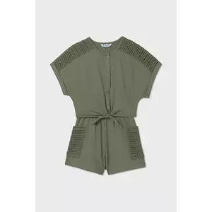 Mayoral set de bumbac pentru copii culoarea verde, 6222 imagine