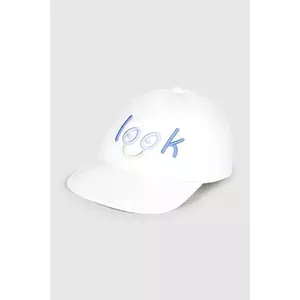 Mayoral șapcă din bumbac pentru copii culoarea alb, modelator, 10883 imagine