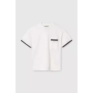 Mayoral tricou de bumbac pentru copii culoarea alb, cu imprimeu, 6004 imagine