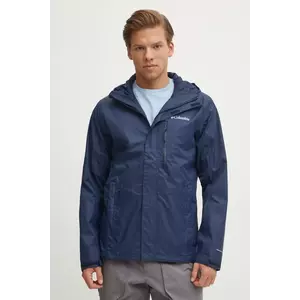 Columbia geaca de ploaie Pouring Adventure barbati, culoarea negru, 2117171 imagine