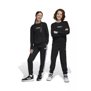 adidas pantaloni de trening pentru copii culoarea negru, cu imprimeu, JD6500 imagine