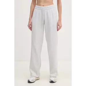 adidas pantaloni de trening Essentials culoarea gri, melanj, JI6050 imagine