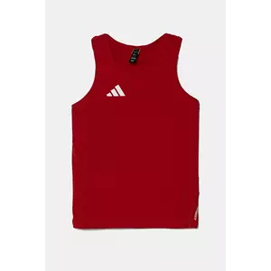 adidas tricou copii culoarea roșu, cu imprimeu, IT5062 imagine