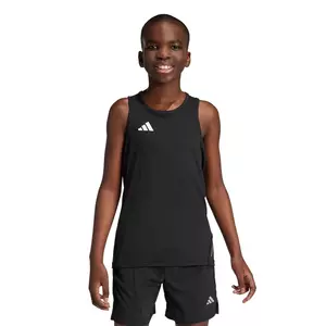 adidas top copii culoarea negru, cu imprimeu, IT5061 imagine