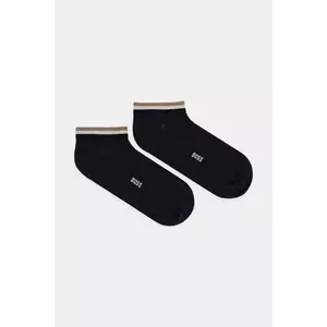 BOSS sosete 2-pack barbati, culoarea albastru marin, 50503506 imagine