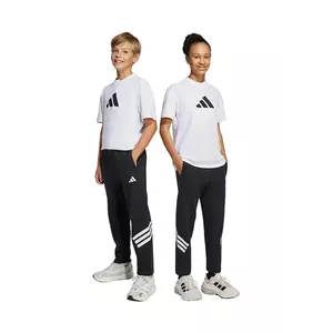 adidas pantaloni de trening pentru copii culoarea negru, cu imprimeu, JJ4808 imagine