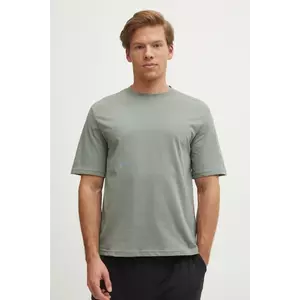 United Colors of Benetton tricou de pijama din bumbac culoarea verde, neted, 30964M01W imagine