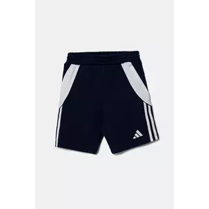 adidas Performance pantaloni scurți copii culoarea bleumarin, cu imprimeu, IS1004 imagine