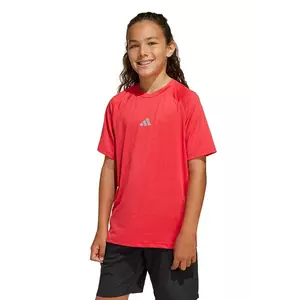 adidas tricou copii culoarea roșu, cu imprimeu, JD0136 imagine