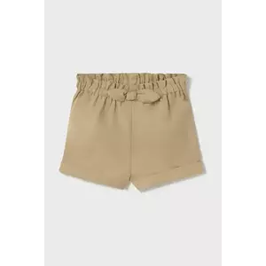 Mayoral Newborn pantaloni scurti bebe culoarea verde, neted, 1258 imagine