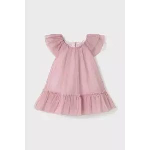 Mayoral Newborn rochie bebe culoarea roz, mini, evazată, 1850 imagine