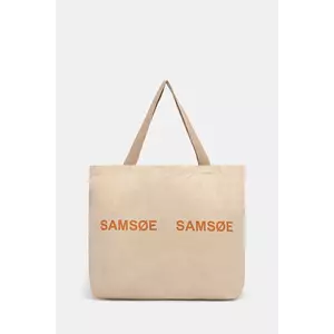 Samsoe Samsoe geantă FRINKA culoarea bej, F20300113 imagine