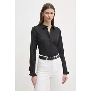 Mos Mosh cămașă femei, culoarea bej, cu guler clasic, regular, 144070 imagine