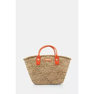 Melissa Odabash coș de plajă Corsica culoarea bej, Corsica imagine