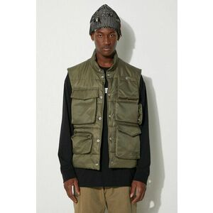 MM6 Maison Margiela vesta barbati, culoarea verde, de iarna, SH0FB0005.S53984 imagine