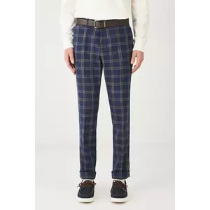 Medicine pantaloni barbati, culoarea albastru marin, mulata imagine