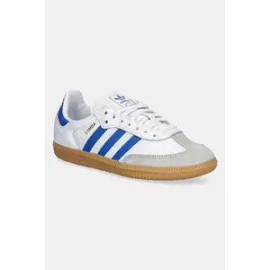 adidas Originals sneakers Samba OG J culoarea alb, JP5482 imagine