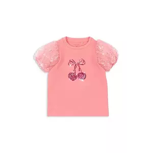 Konges Sløjd tricou copii BALLERINA TEE culoarea roz, KS102648 imagine