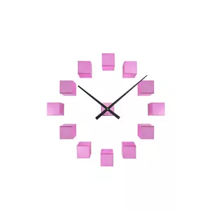 Karlsson ceas de perete DIY Cubic culoarea violet imagine
