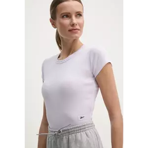 Reebok Classic tricou femei, culoarea violet, 100214200 imagine
