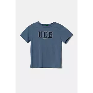 United Colors of Benetton tricou de bumbac pentru copii cu imprimeu, 3I1XG10HT imagine