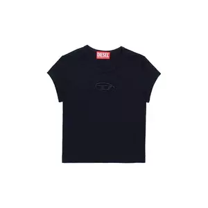 Diesel tricou de bumbac pentru copii TANGIE T-SHIRT culoarea negru, J01830 imagine