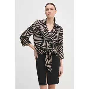 Joseph Ribkoff bluza femei, culoarea negru, modelator, 251083 imagine