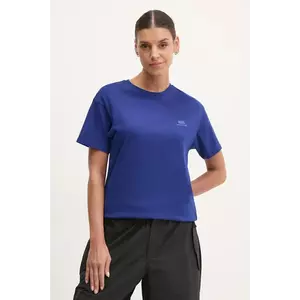 Napapijri tricou din bumbac S-Nina femei, culoarea albastru marin, NP0A4H87B2U1 imagine