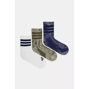 adidas sosete 3-Stripes 3-pack culoarea alb, JI6333 imagine