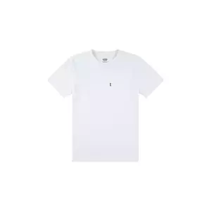 Levi's tricou de bumbac pentru copii SUNSET POCKET TEE culoarea alb, neted, 9EM359 imagine