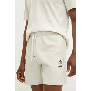 adidas pantaloni scurti x Mandalorian barbati, culoarea bej, JI5721 imagine