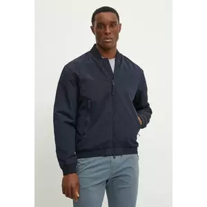 Napapijri geaca bomber A-Montale barbati, culoarea albastru marin, de tranzitie, NP0A4ICN1761 imagine