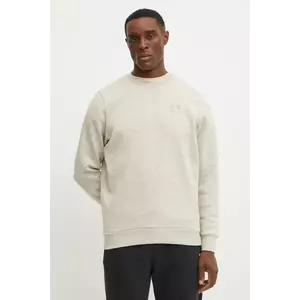 Under Armour bluza barbati, culoarea bej, cu imprimeu imagine