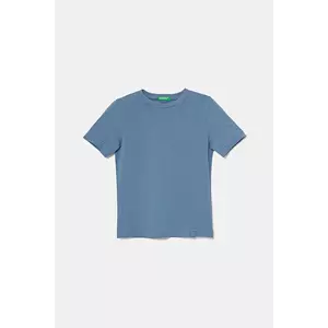 United Colors of Benetton tricou de bumbac pentru copii neted, 3I1XC109W imagine