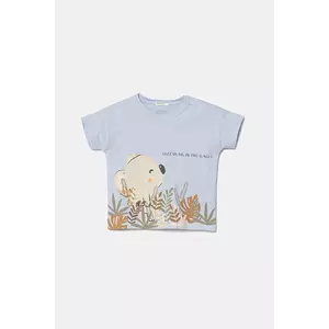 United Colors of Benetton tricou din bumbac pentru bebelusi cu imprimeu, 3I1XA105R imagine