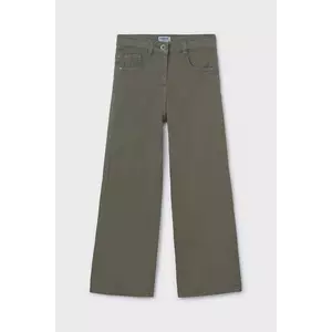 Mayoral pantaloni copii culoarea verde, neted, 6537 imagine