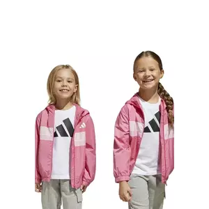adidas geaca copii culoarea roz, JD0023 imagine