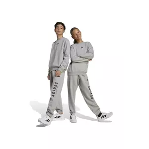 adidas bluza copii culoarea gri, melanj, JC7642 imagine