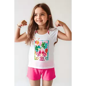 Mayoral set de bumbac pentru copii culoarea roz, 3213 imagine